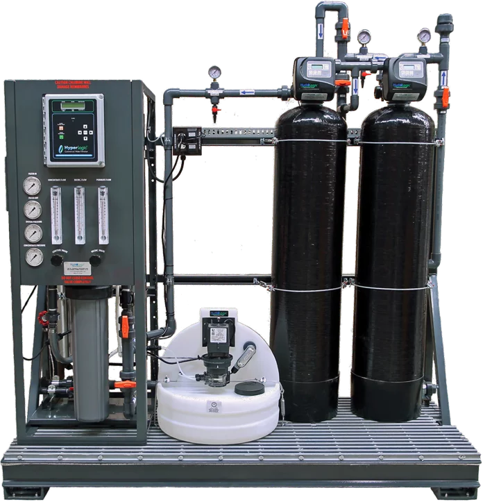 Dual Carbon Anti-Scalant Injection City Water Skid