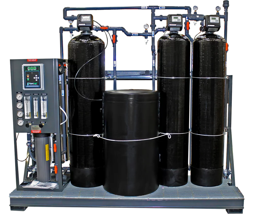 Dual Carbon Softner Skid